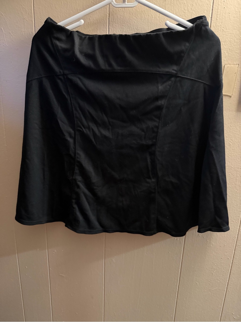 Max Edition Black A-Line Skirt
